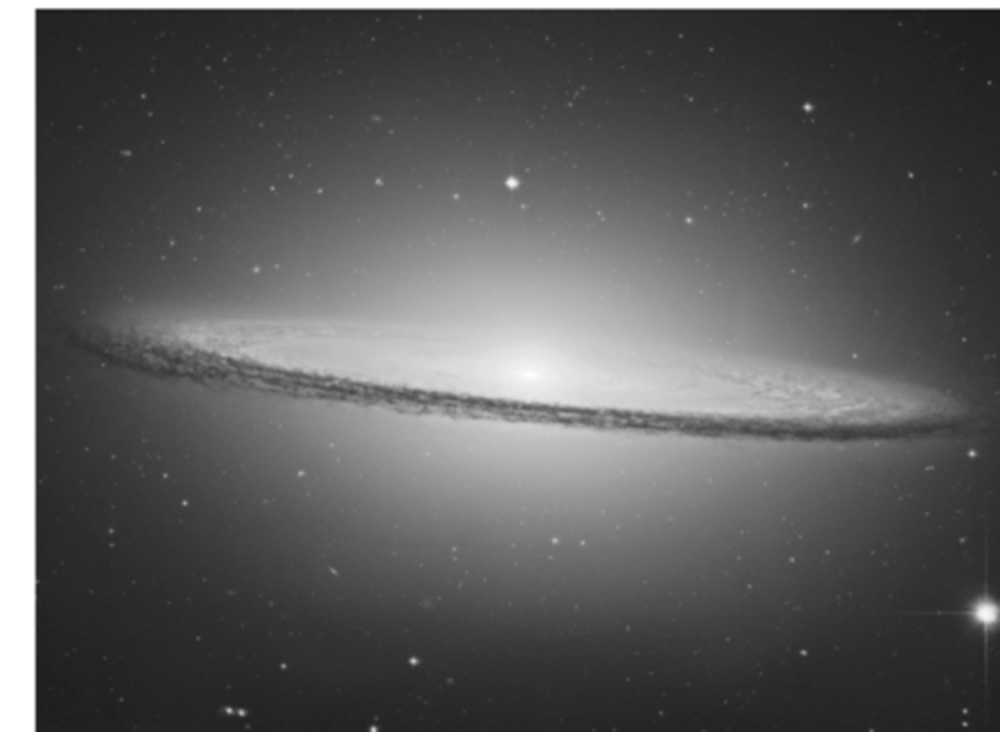 <p>large amounts of dust</p>