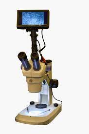 <p>(EM) A microscope that uses magnets to focus an electron beam on or through a specimen, resulting in a practical resolution that is 100-fold greater than that of a light microscope using standard techniques. A transmission electron microscope (TEM) is used to study the internal structure of thin sections of cells. A scanning electron microscope (SEM) is used to study the fine details of cell surfaces. </p>