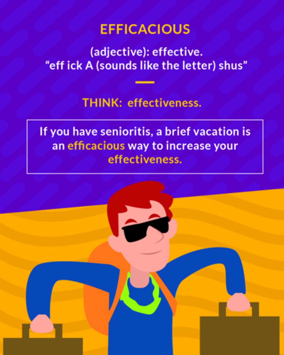<p>effective, producing results</p>