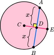 Chord of a Circle Theorem