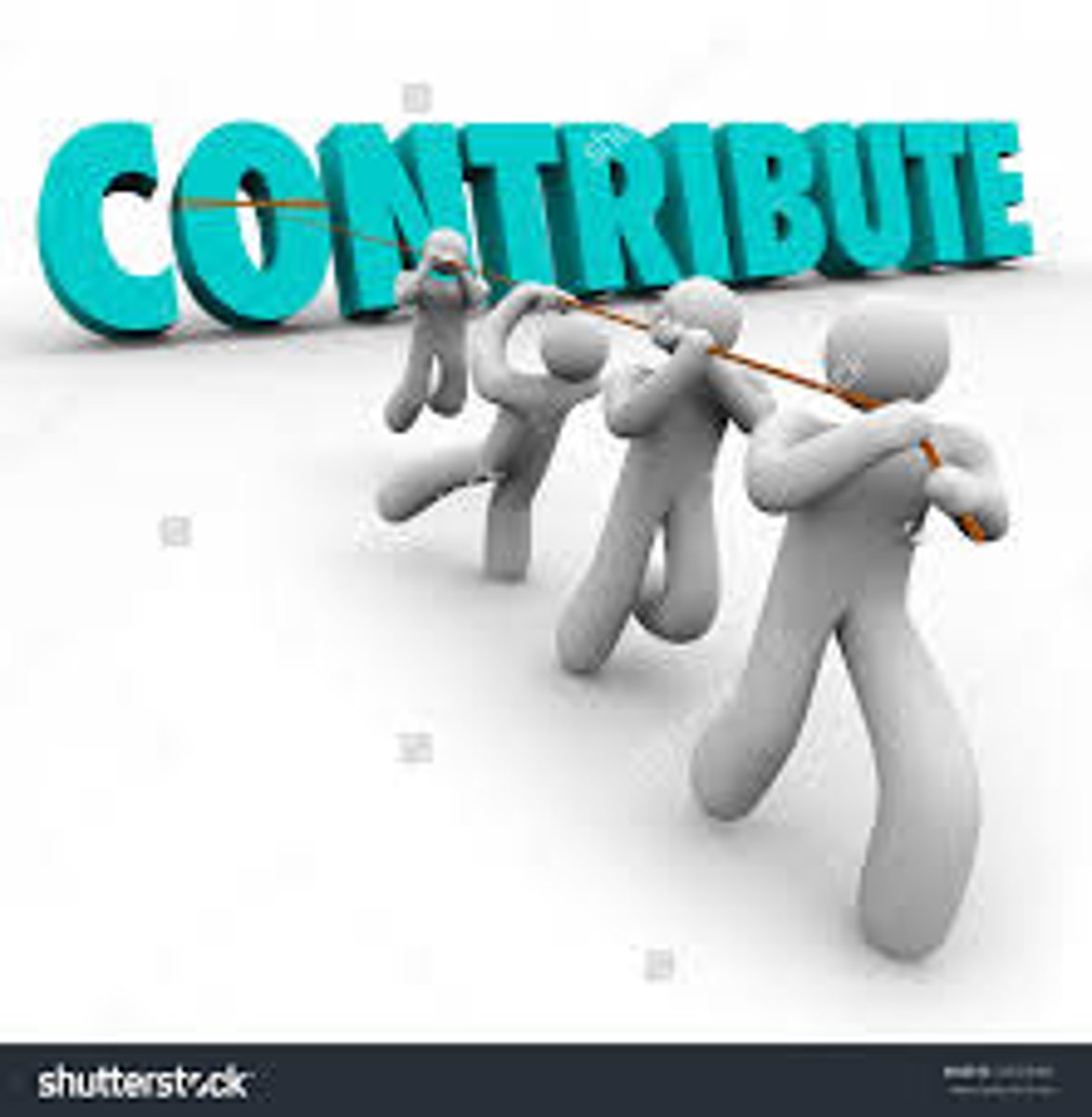 <p>to contribute</p>