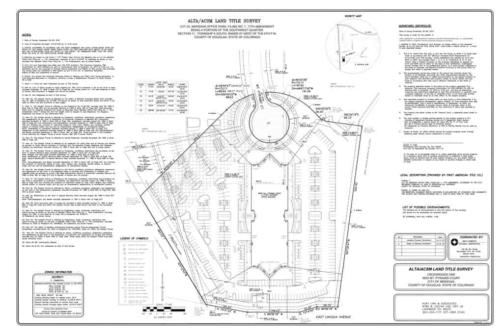 <p>show improvements to land, easements, rights-of-way, that impact land ownership</p>