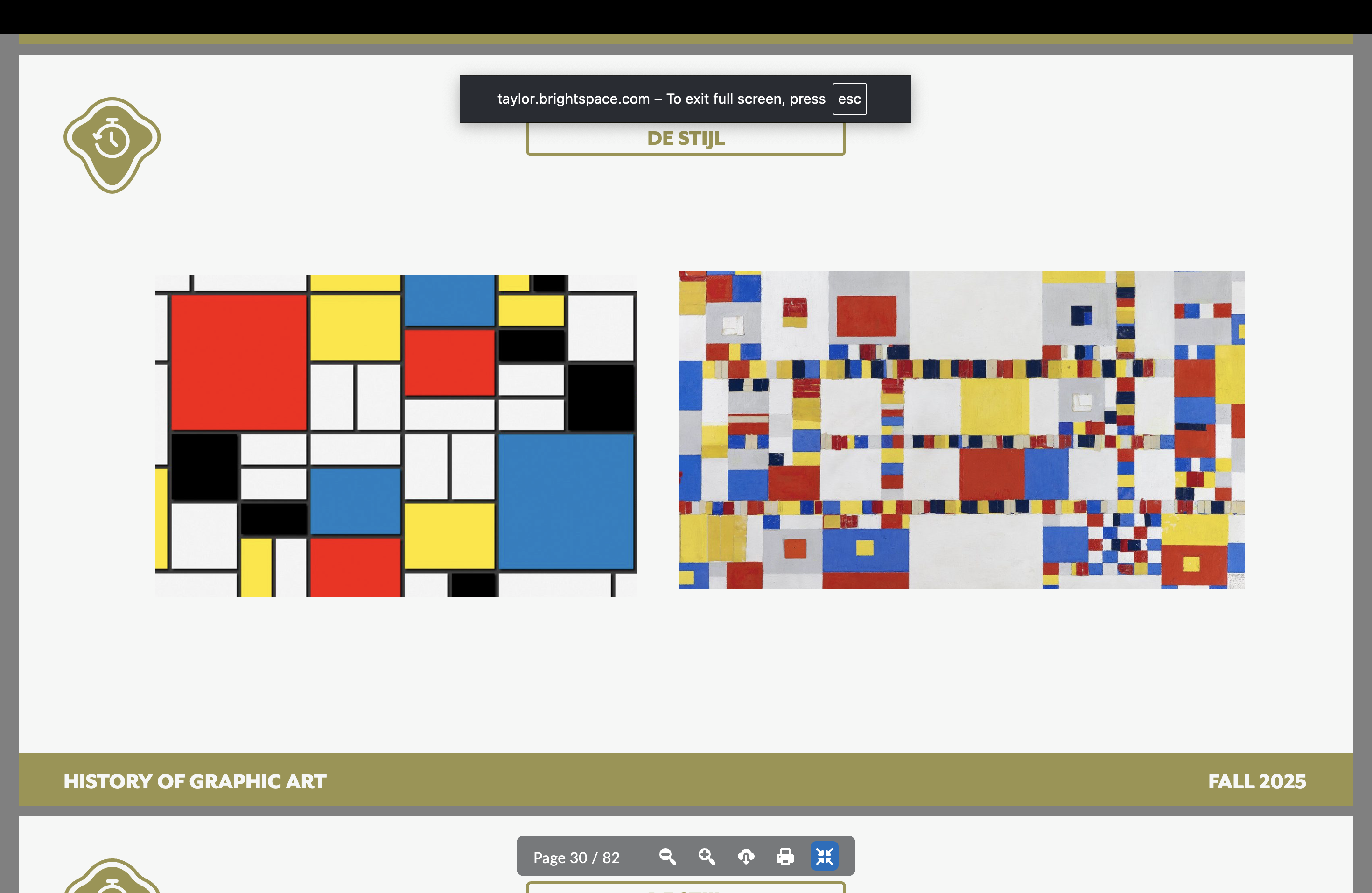 <p>De Stijl artist</p>