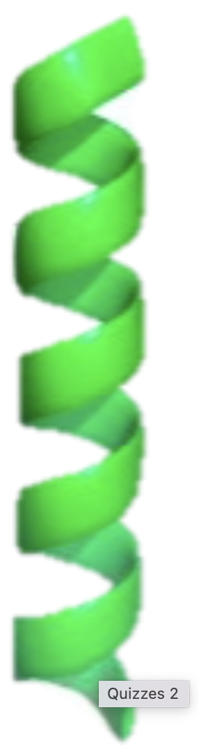 <p><span>The pictured protein structure would be described as:</span></p>