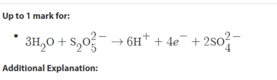 <p>balance atoms (S) first </p>