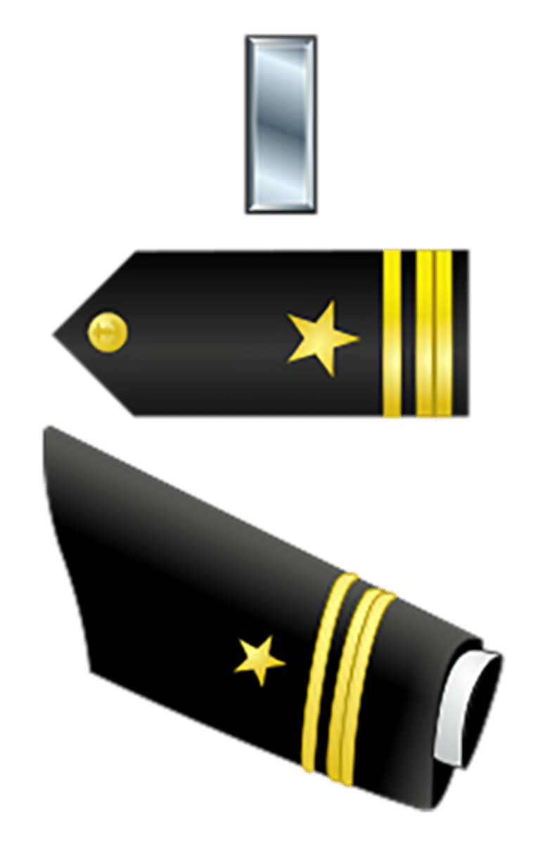 <p>Navy & Coast Guard: O-2</p>