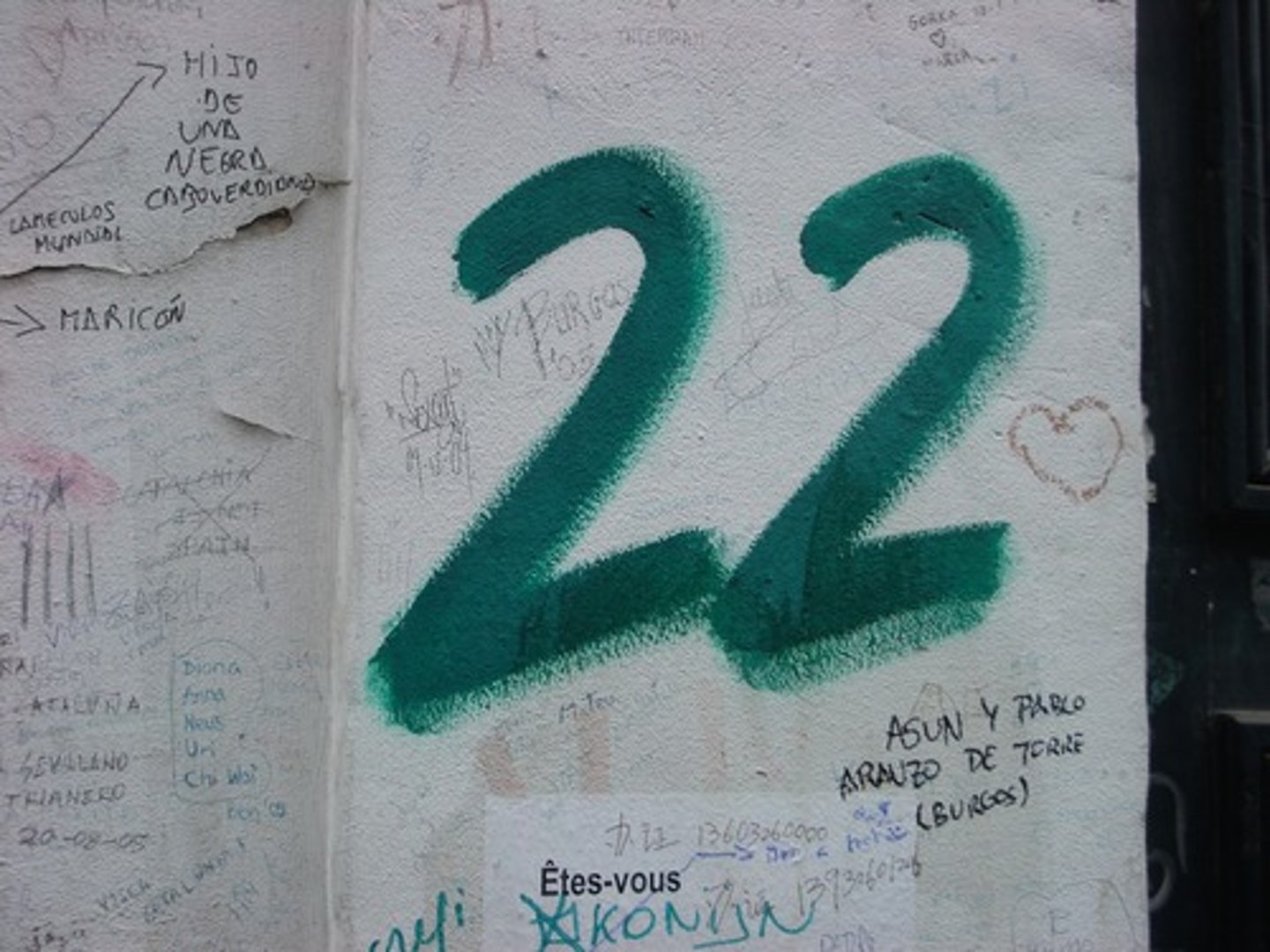 <p>22 (twenty-two)</p>