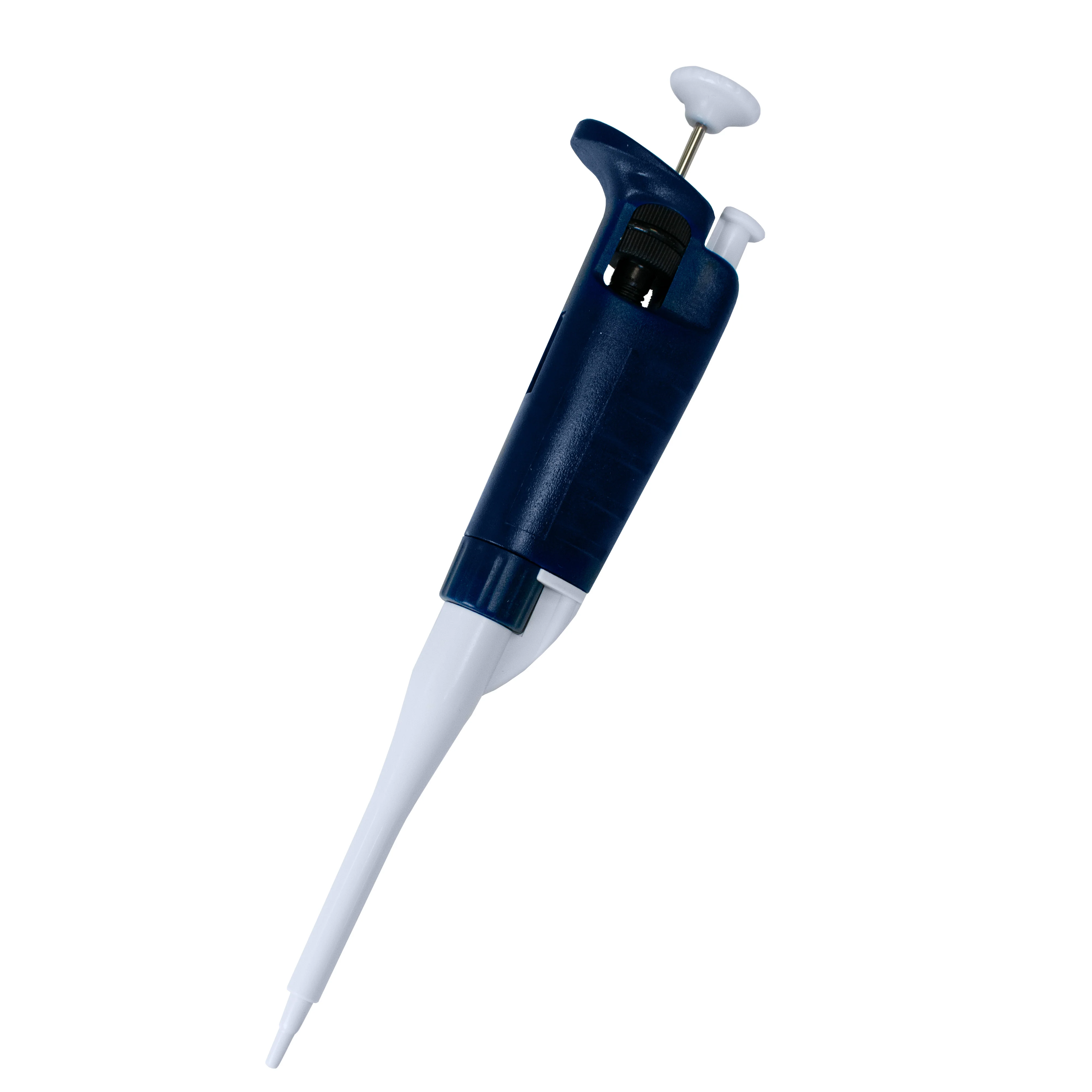 <ul><li><p><span style="color: rgb(0, 0, 0);">can be set to drawn and dispense different volumes.<br>This is done by turning the knob at the top. The tips are disposable. </span></p></li><li><p><span style="color: rgb(0, 0, 0);">To draw liquid up, depress the plunger to the first stop and immerse the tip into the liquid. Release<br>the plunger back to the rest position. Depress the plunger to the first stop and then press the plunger to the second stop to expel all the liquid</span><br></p></li></ul><p></p>