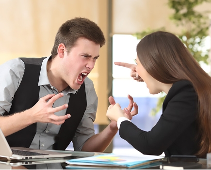 <p>If you speak to somebody angrily because you don’t agree with this person, you <strong>argue</strong> with this person</p><p><span>|ˈɑːɡjuː|</span></p><p>Спорить, ссориться</p>
