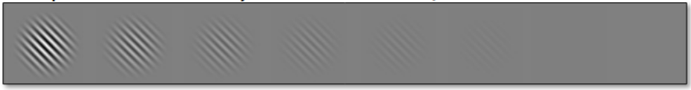 <p>The range of contrasts a person can see. (making the black-white greyer).</p>