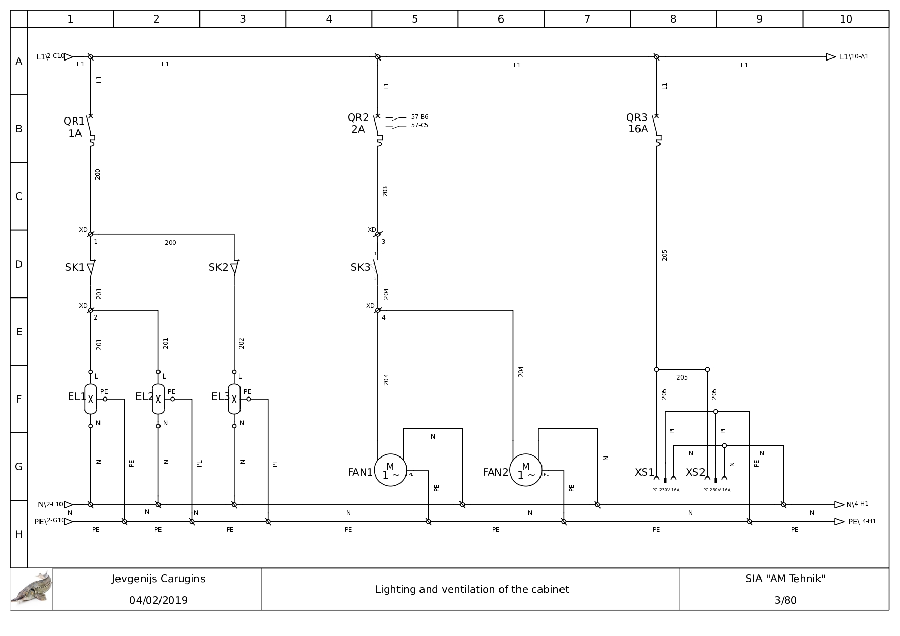 <p>Identifique el camino que sigue la corriente eléctrica en la</p><p>página 3/80 cuando se abren las puertas del MCC</p><p>(gabinete de Control</p>