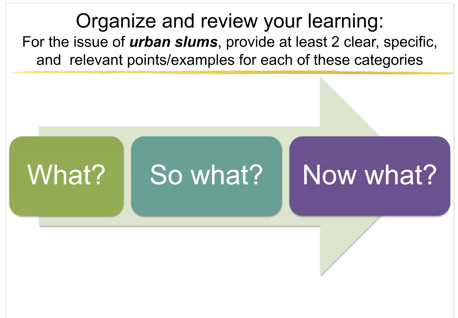 <p>or WASH (final exam question)</p>