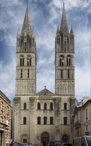 <p>Features of the exterior of Church of Saint-Etienne</p>