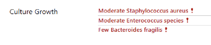 <p>Refer to the following culture report. </p><p>What sort of pathogen is Staphylococcus aureus?</p><p>a. gram positive cocci</p><p>b. gram negative rod</p><p>c. anaerobe</p><p>d. atypical pathogen</p>