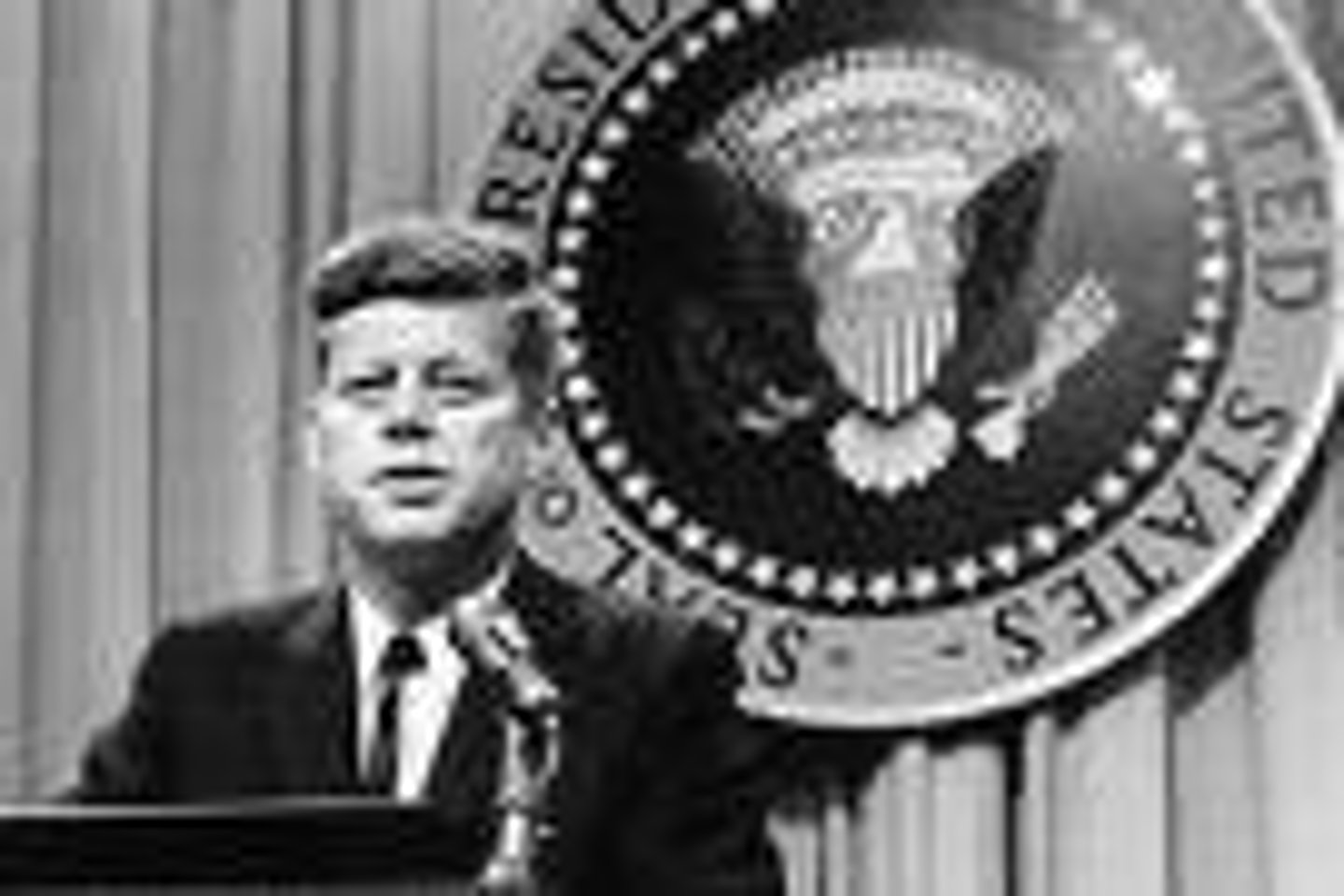 <p>president of the United States during the Bay of Pigs invasion and the Cuban Missile Crisis.</p>