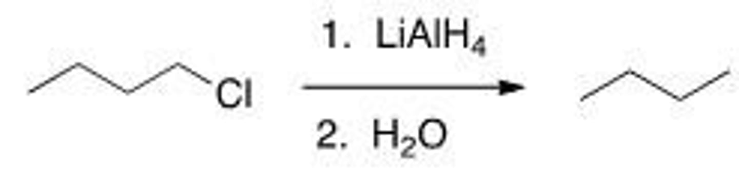 <p>What is the correct classification of the following reaction?</p><p>A. Reduction reaction</p><p>B. Oxidation reaction</p><p>C. Elimination reaction</p><p>D. Substitution reaction</p>