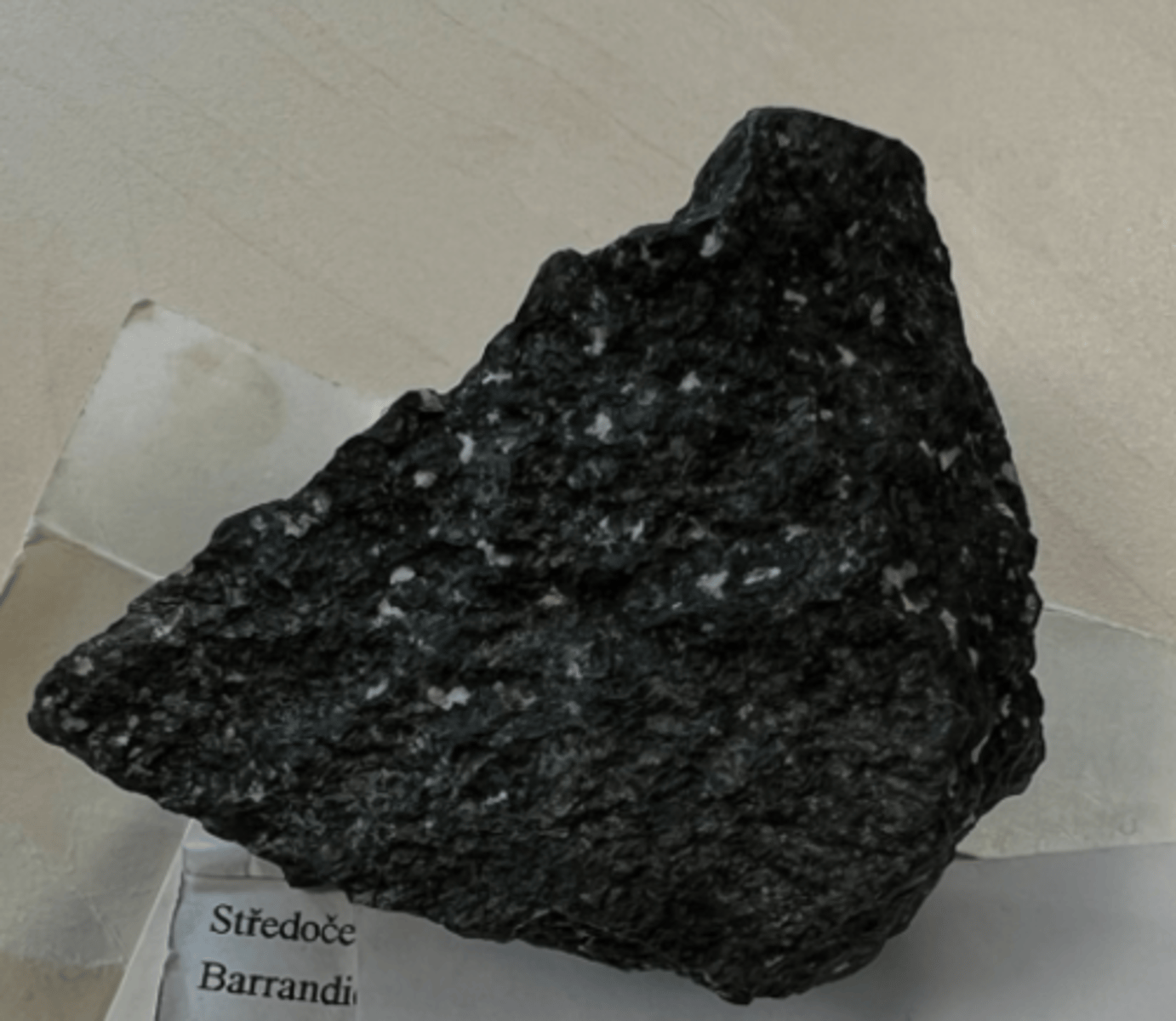 <p>intrusive igneous rock</p>