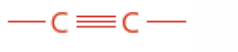<p>Triple carbon bond</p><p>-yne ending</p><p>Alkynyl functional group</p><p>Cn H 2n-2</p>