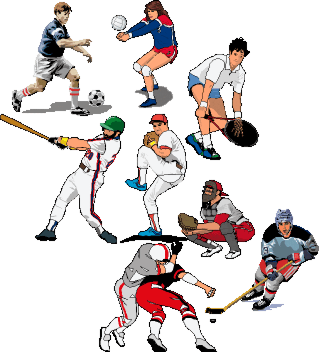 <p>to practice/play sports</p>