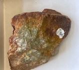 <p>metamorphic, granoblastic,  Garnet crystal calcite Epidote can be found inside</p>