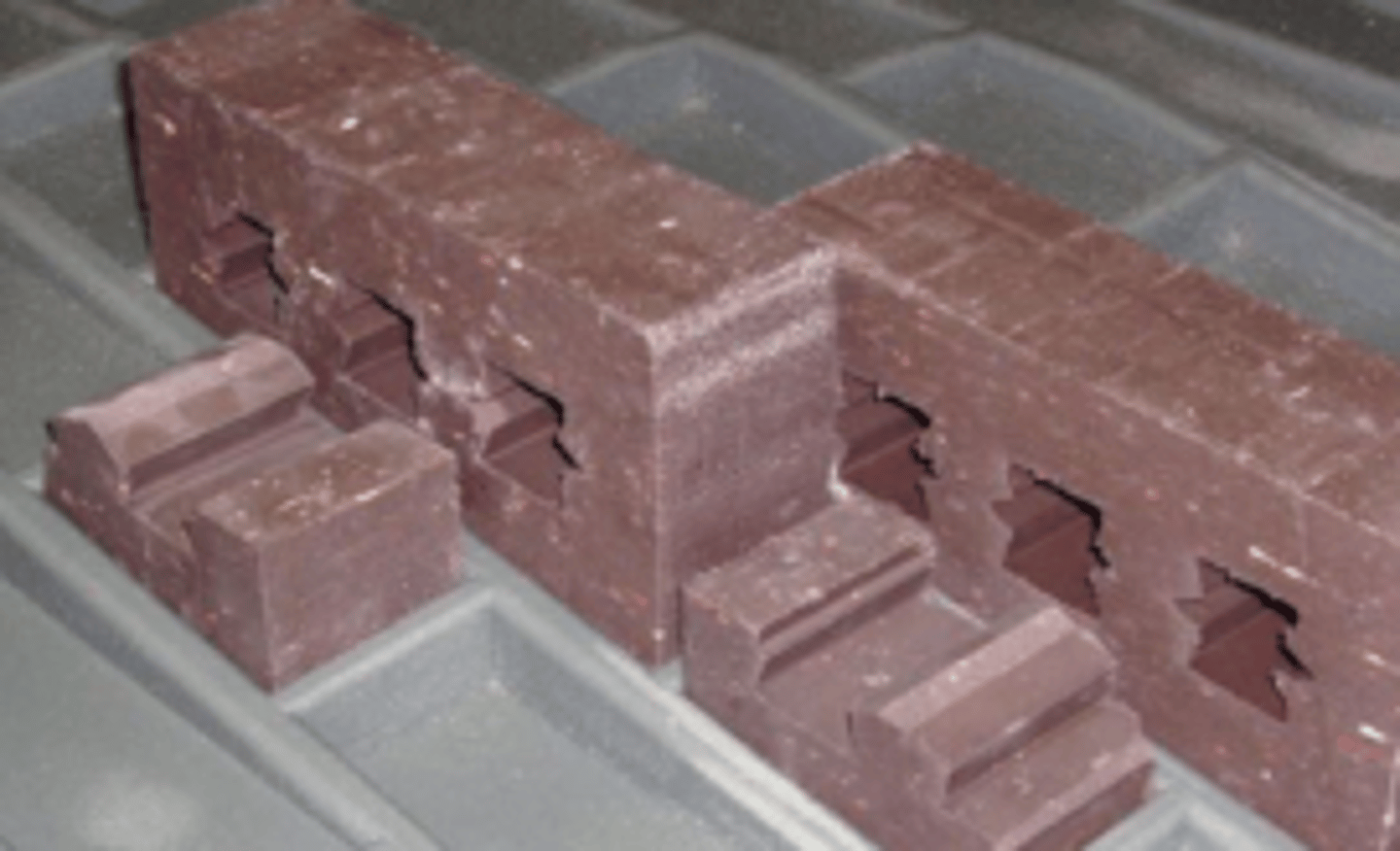 <p>back of the brick</p>