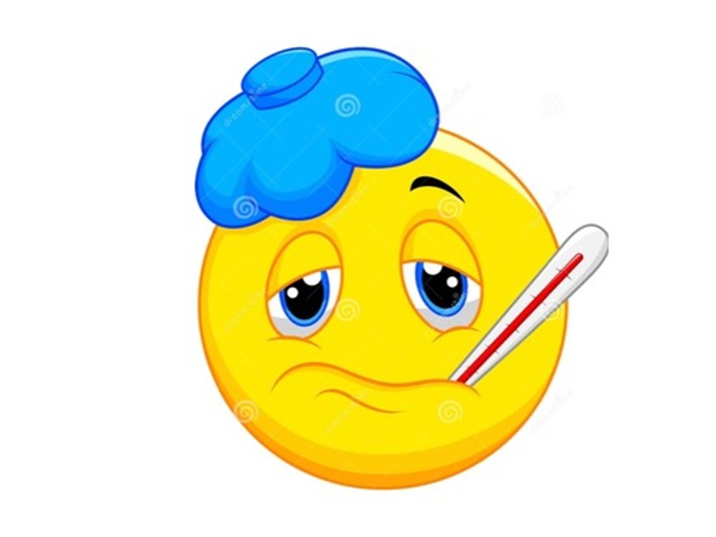 <p>krank (sein) (Mein Vater ist nicht zur Arbeit gegangen, weil er krank ist.)</p>