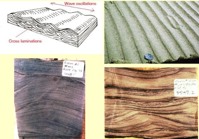 <p>Sharp crested with broad troughs, symmetrical (often seen in vortex ripples)</p>