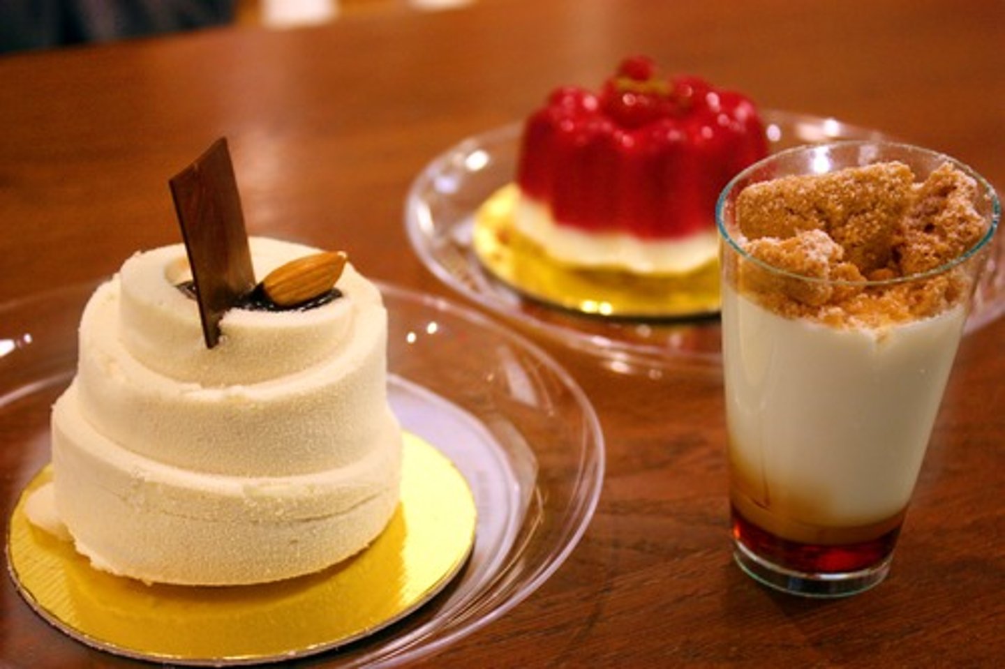 <p>het dessert, het nagerecht</p>