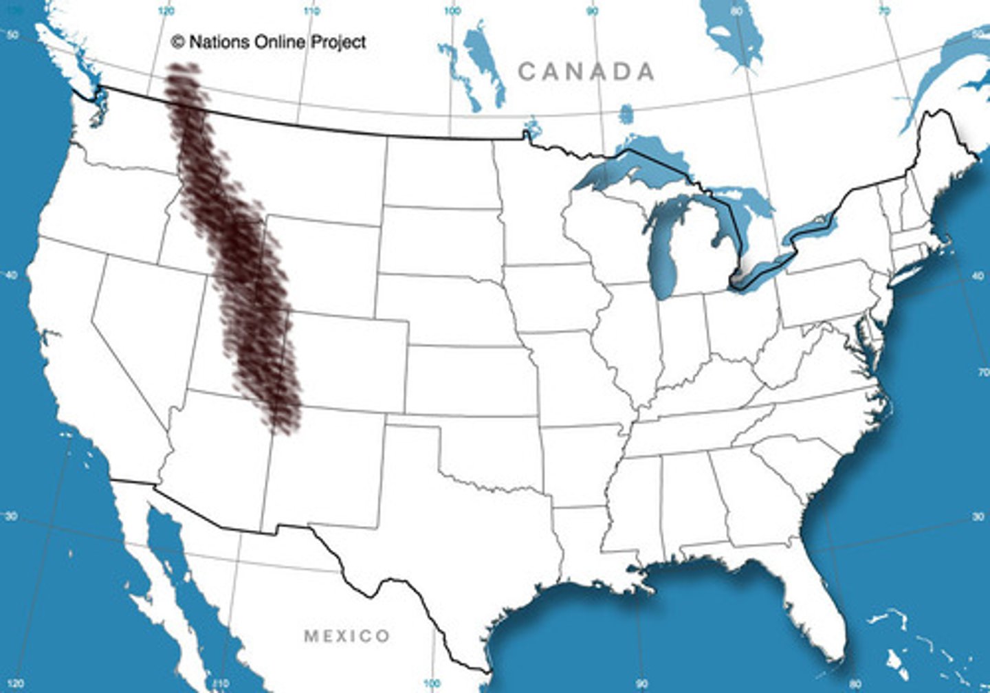 <p>This mountain range</p>