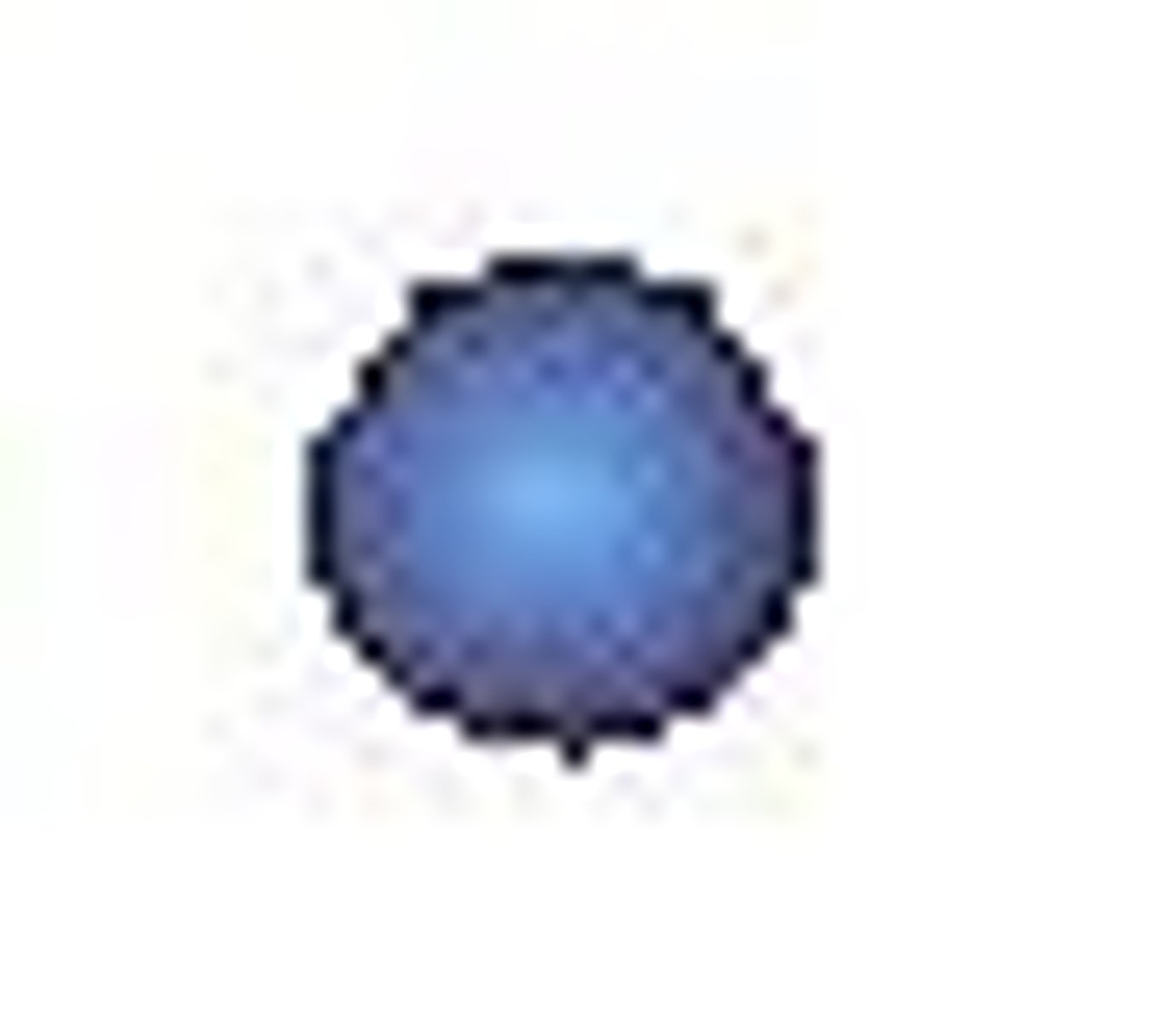 <p>A spherical bacterium.</p>