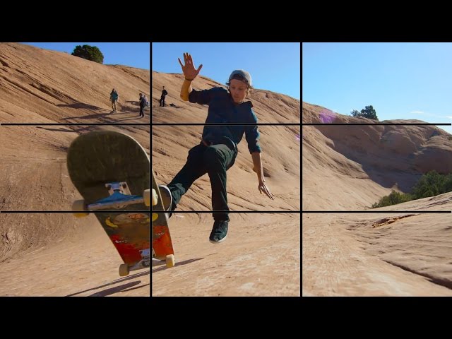 <p>Divides frame into thirds; places subject along grid lines or intersections to create balance and natural focus</p>