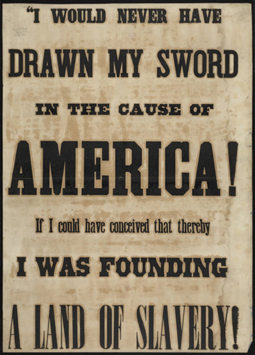 <p>Abolished slavery.</p>
