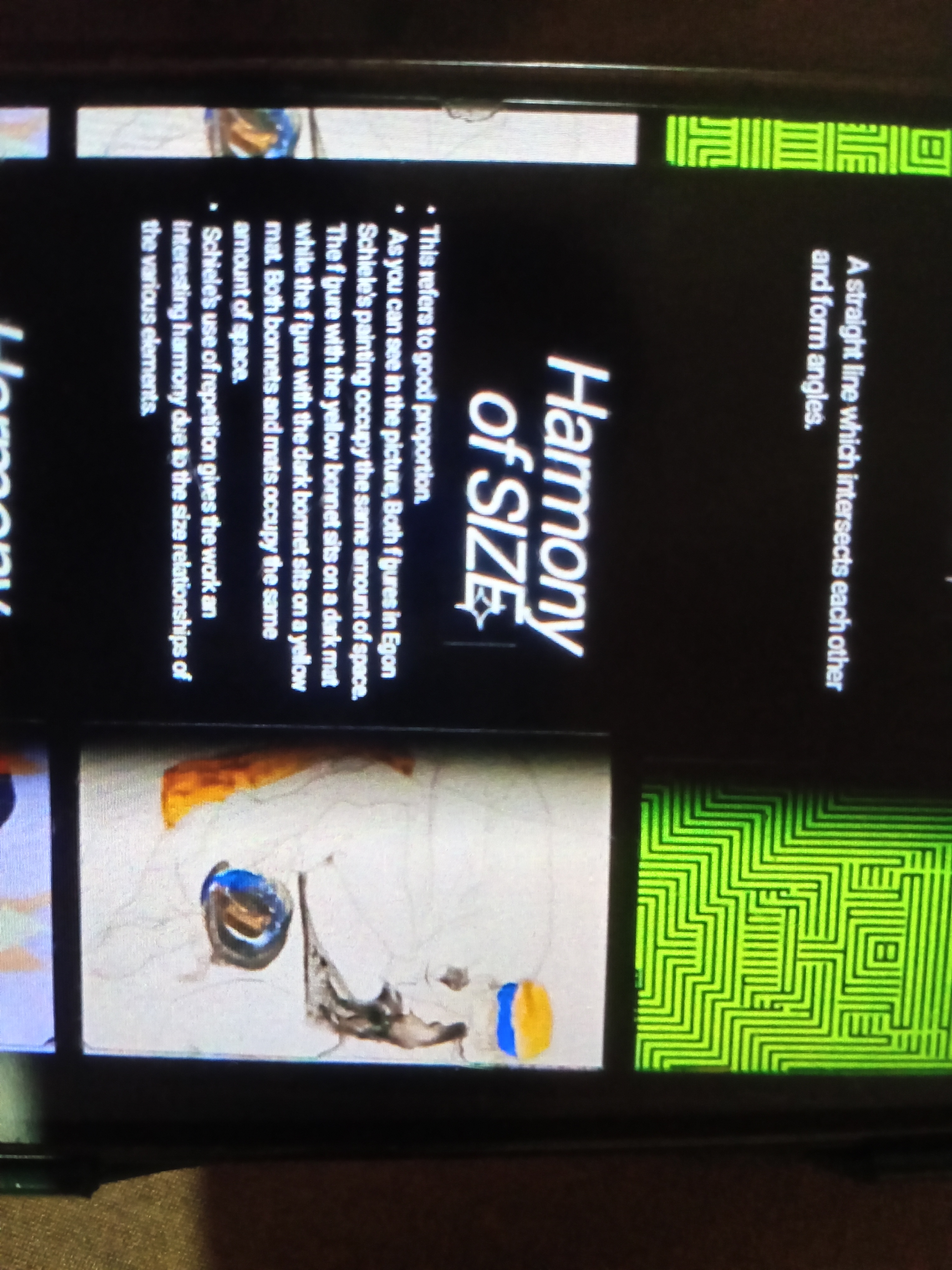 <p>This refers to good proportion </p>