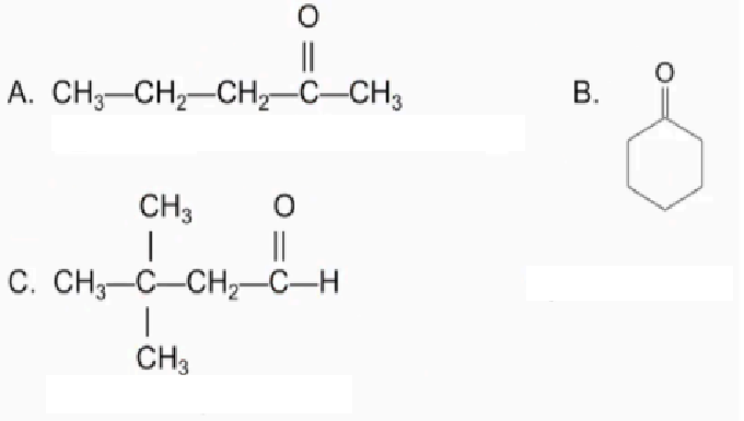 <p>Name the following compounds</p>