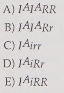 <p>Which of the following is the probable genotype for the mother?</p>