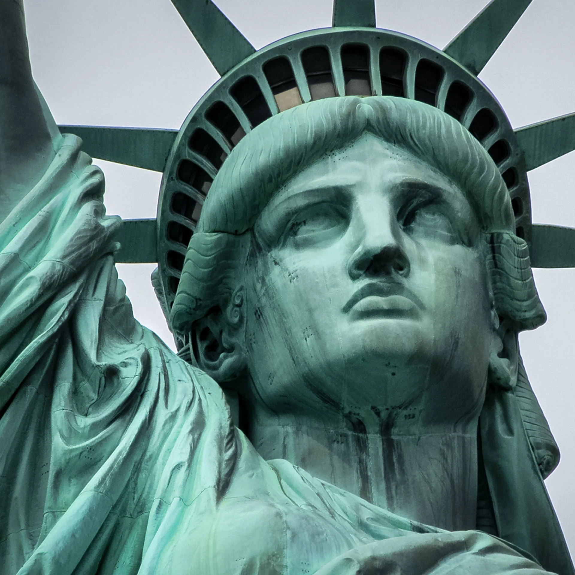 <p><span><span>a bluish-green patina or pigment formed on copper, brass, and bronze</span></span></p>