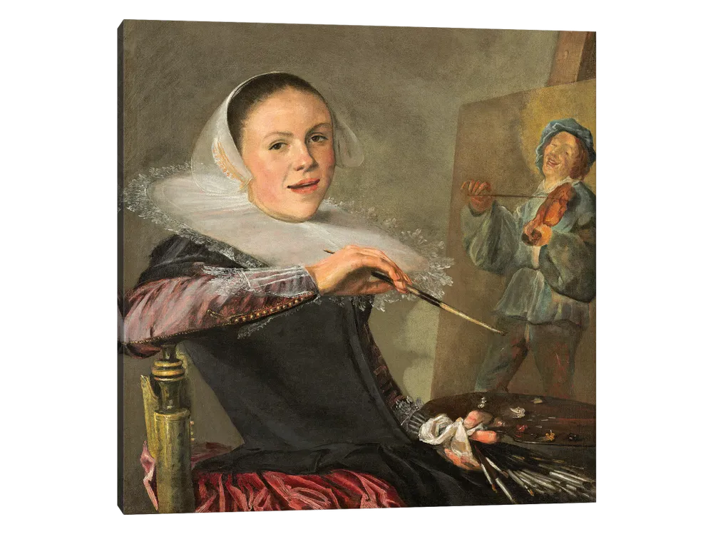 <p><span>What type of art is Judith Leyster's </span><em>Self Portrait</em><span>?&nbsp;</span></p>