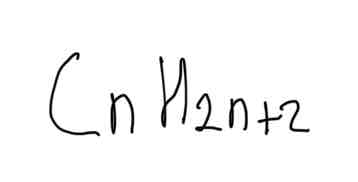 <p>CnH2n+2</p>