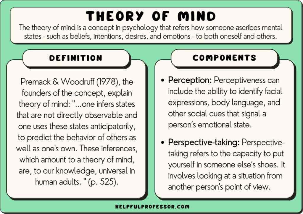 <p>theory of mind</p>