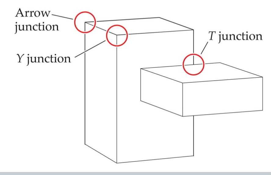 <p><span>"into" a "v" formed by the other two</span></p>
