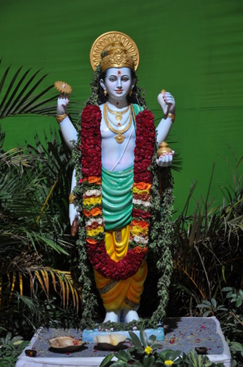 <p>När en gud tar sig ner till jorden tar den olika former. Ex. Vishnu = Krishna</p>
