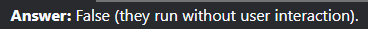<p>False</p>