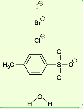 <p>Are the following are considered good leaving groups or bad leaving groups?</p><p><br>Recall: Good leaving groups are conjugate bases of strong acids</p>