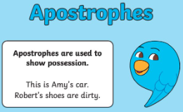 <p>Apostrophe use </p>