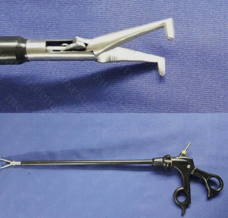 <p>Name this instrument used for grasping and dissecting tissue during laparoscopic procedures. </p>