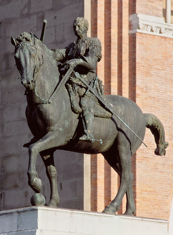 <p><strong>Gattamelata (Equestrian Statue of Erasmo da Narni)</strong></p>