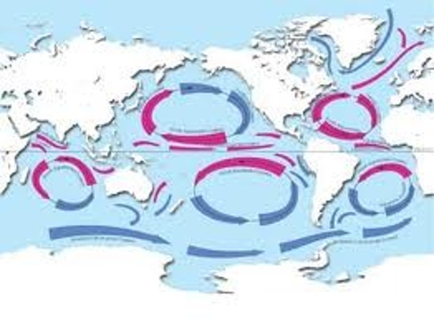 <p>A large stream of moving water that flows through the oceans</p>