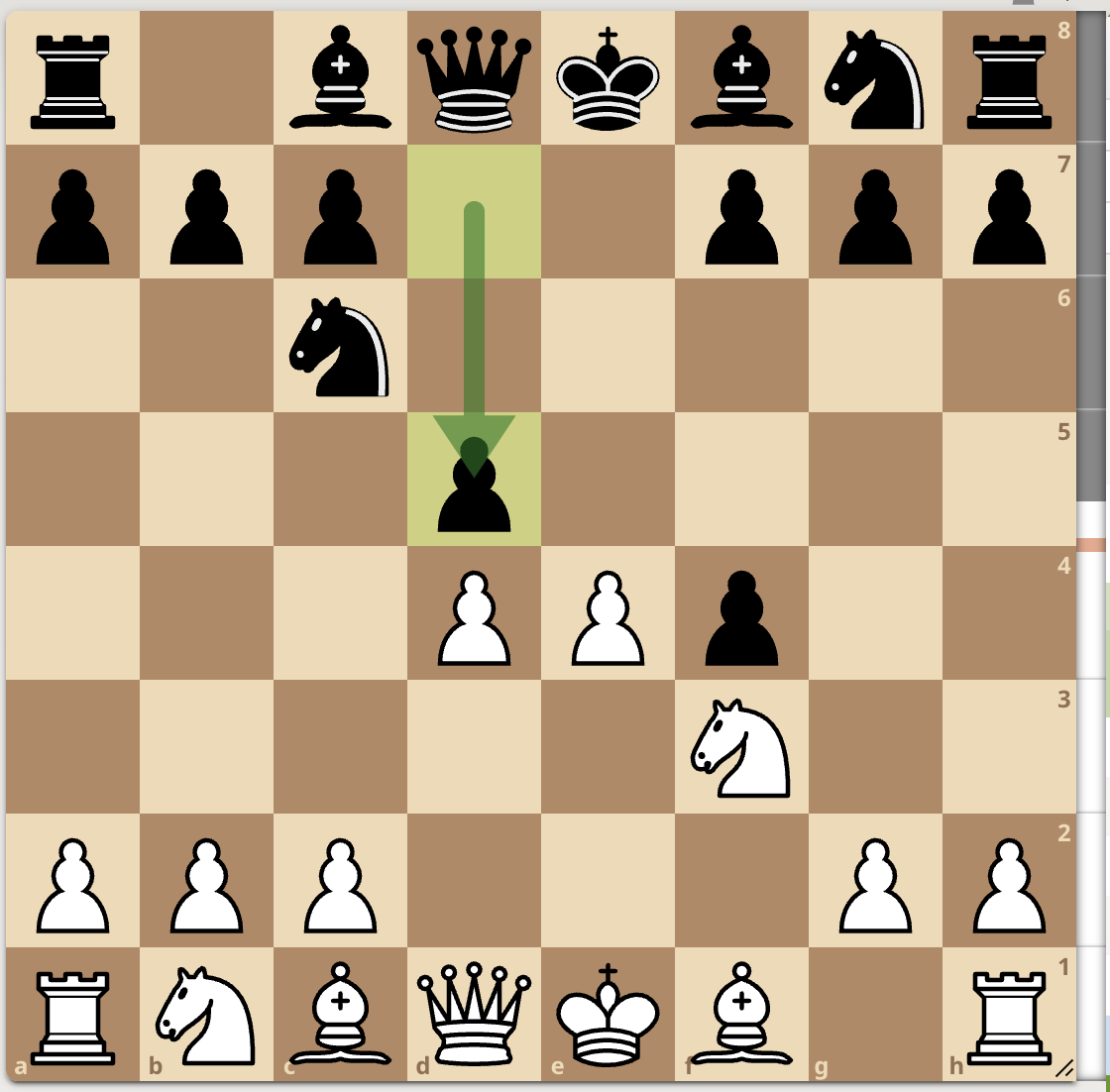 <p>…d5</p>