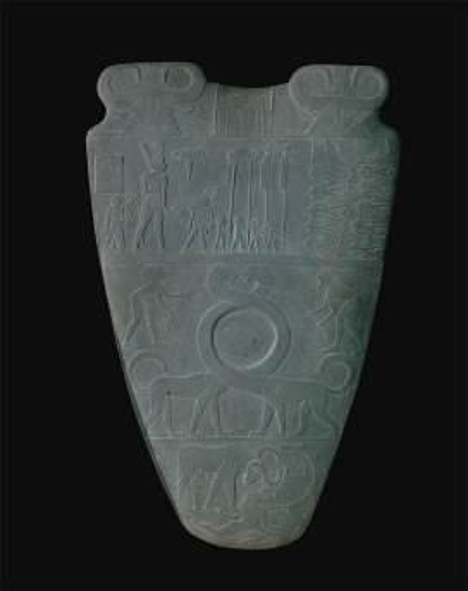 <p>Hierakonpolis (Egypt); circa 3000 BCE; Period: Predynastic; height 25 in.</p>