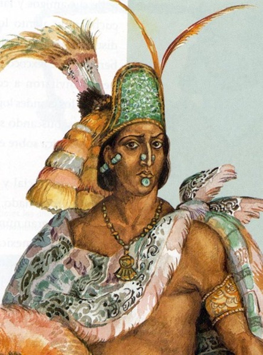 <p>The famous Aztec ruler that extended the empire to 1/3 of Mexico was ____________.</p>